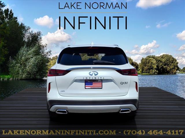 new 2025 INFINITI QX50 car, priced at $49,270