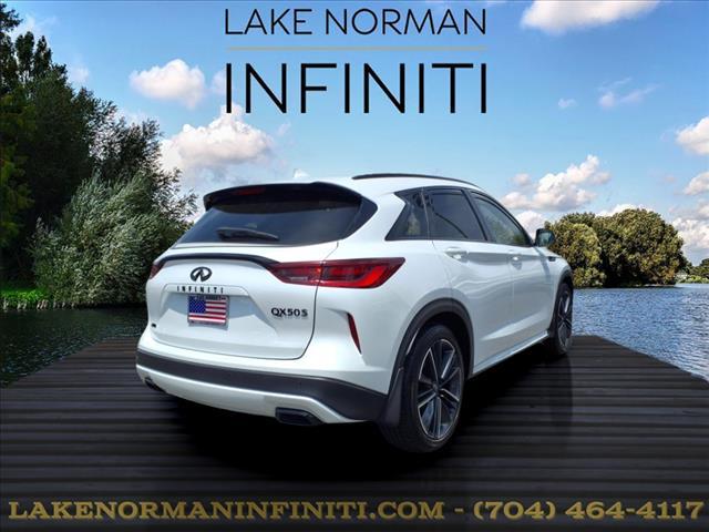 new 2025 INFINITI QX50 car, priced at $54,170