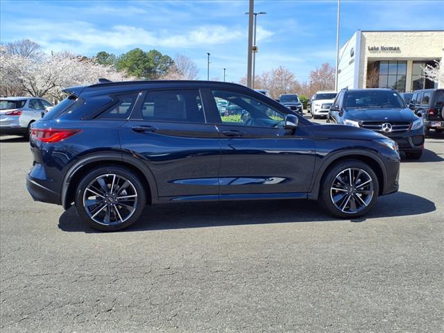new 2025 INFINITI QX50 car, priced at $53,270