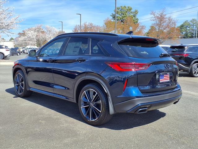 new 2025 INFINITI QX50 car, priced at $53,270