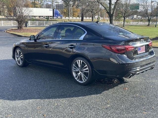 used 2022 INFINITI Q50 car, priced at $32,900