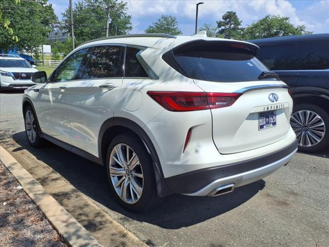 used 2022 INFINITI QX50 car, priced at $35,900