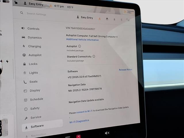 used 2025 Tesla Model Y car, priced at $37,900