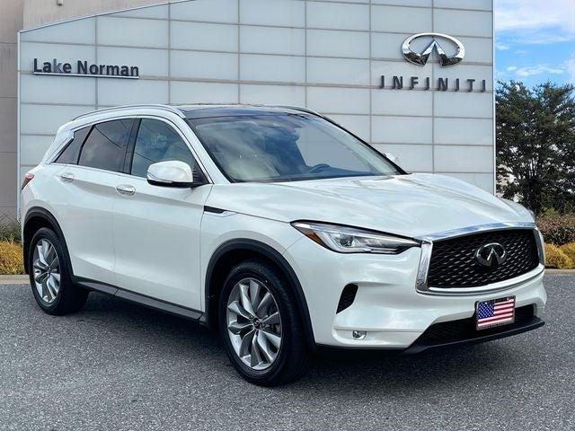 used 2021 INFINITI QX50 car, priced at $27,500