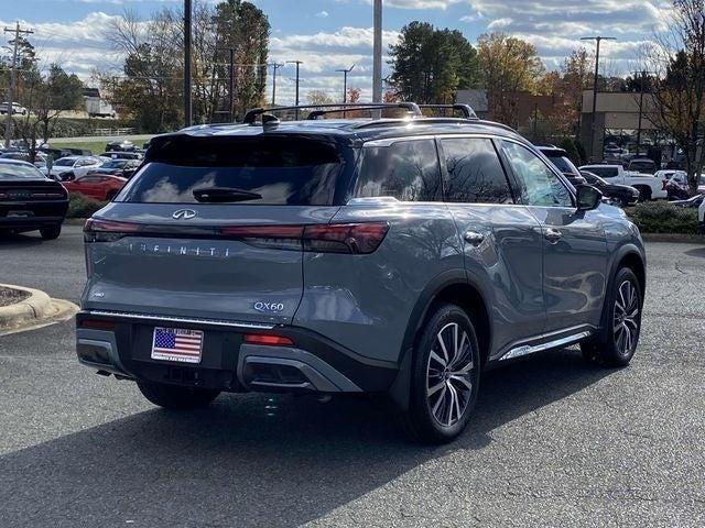 new 2025 INFINITI QX60 car, priced at $69,550