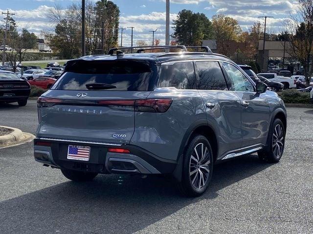 new 2025 INFINITI QX60 car, priced at $69,550