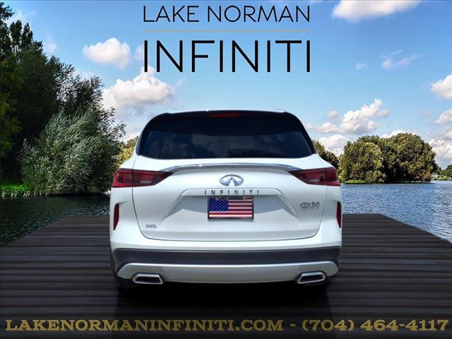 new 2025 INFINITI QX50 car, priced at $49,270