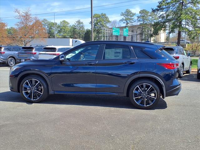 new 2025 INFINITI QX50 car, priced at $53,270
