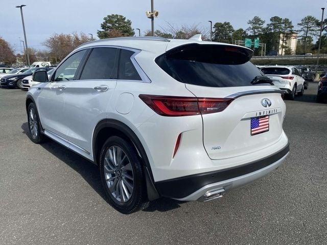 new 2025 INFINITI QX50 car, priced at $50,880