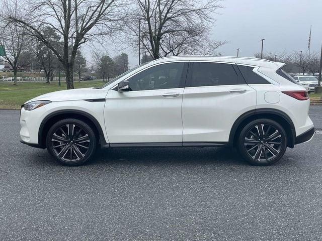 used 2022 INFINITI QX50 car, priced at $28,900