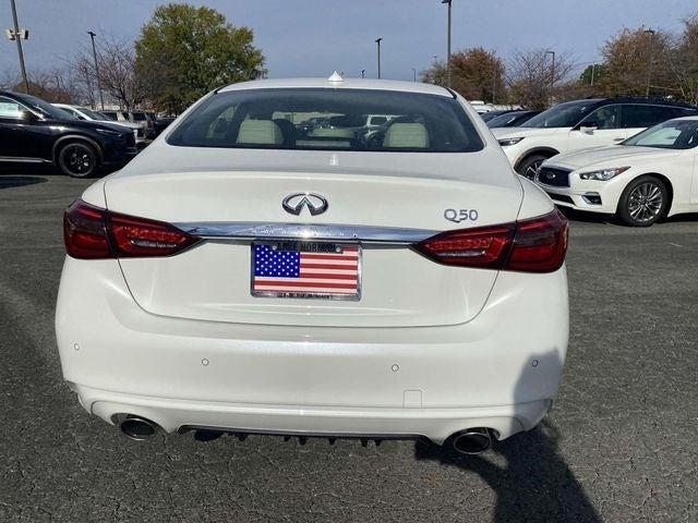 new 2024 INFINITI Q50 car, priced at $46,745