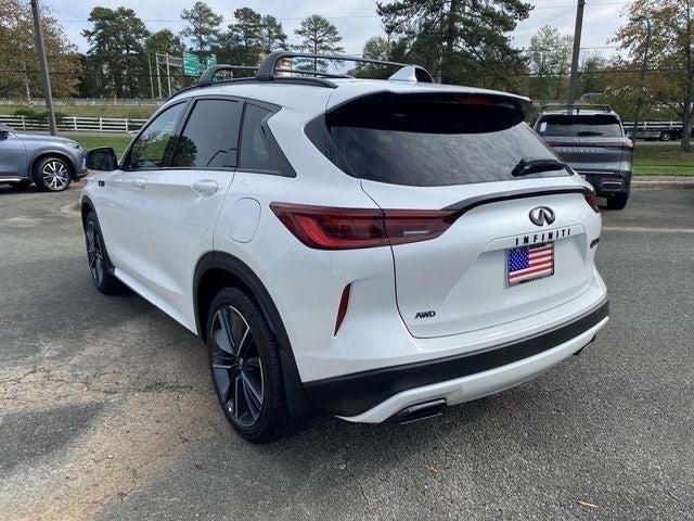 new 2025 INFINITI QX50 car, priced at $54,570