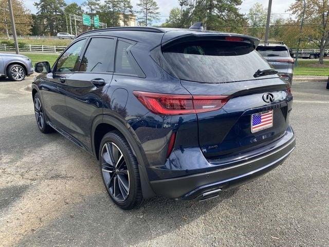 new 2025 INFINITI QX50 car, priced at $53,270