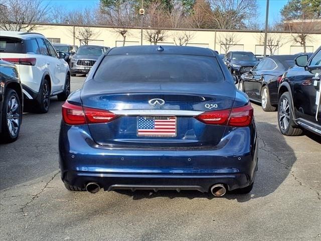 used 2022 INFINITI Q50 car, priced at $29,900