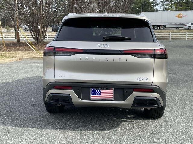 new 2025 INFINITI QX60 car, priced at $61,080