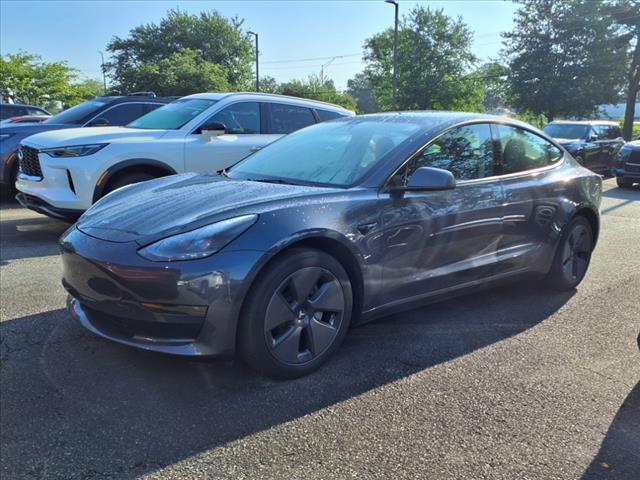 used 2023 Tesla Model 3 car, priced at $27,900