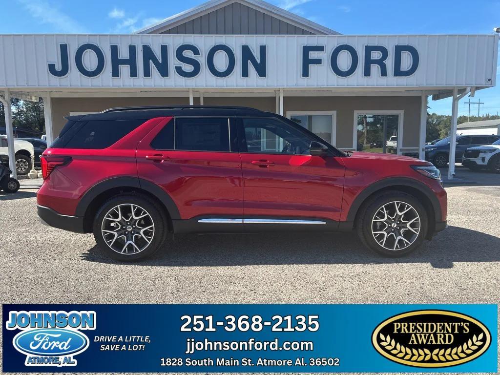 new 2025 Ford Explorer car, priced at $63,415