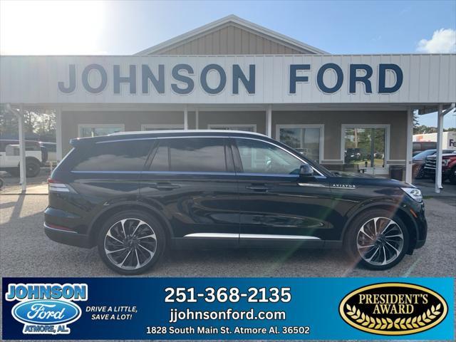 used 2022 Lincoln Aviator car, priced at $49,125