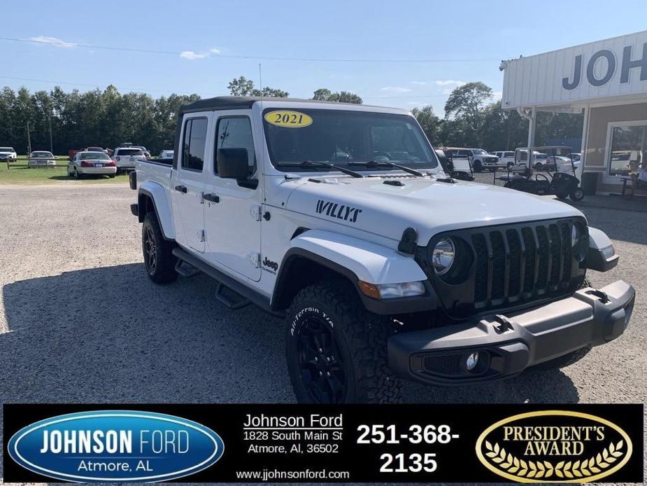 used 2021 Jeep Gladiator car, priced at $27,998