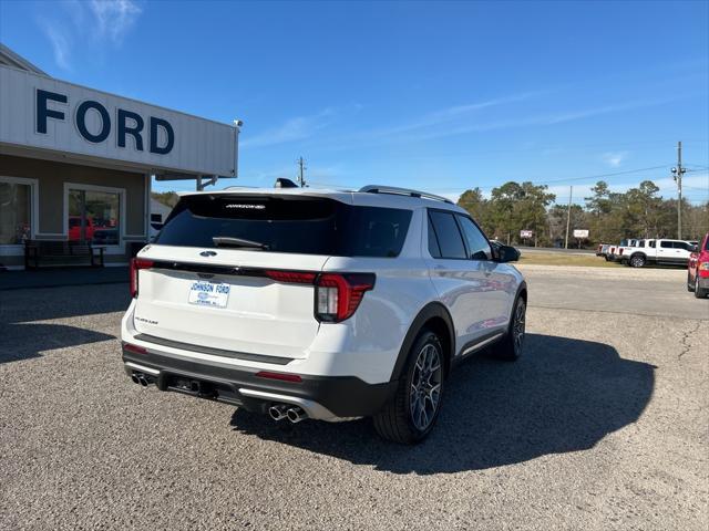 new 2025 Ford Explorer car, priced at $57,755