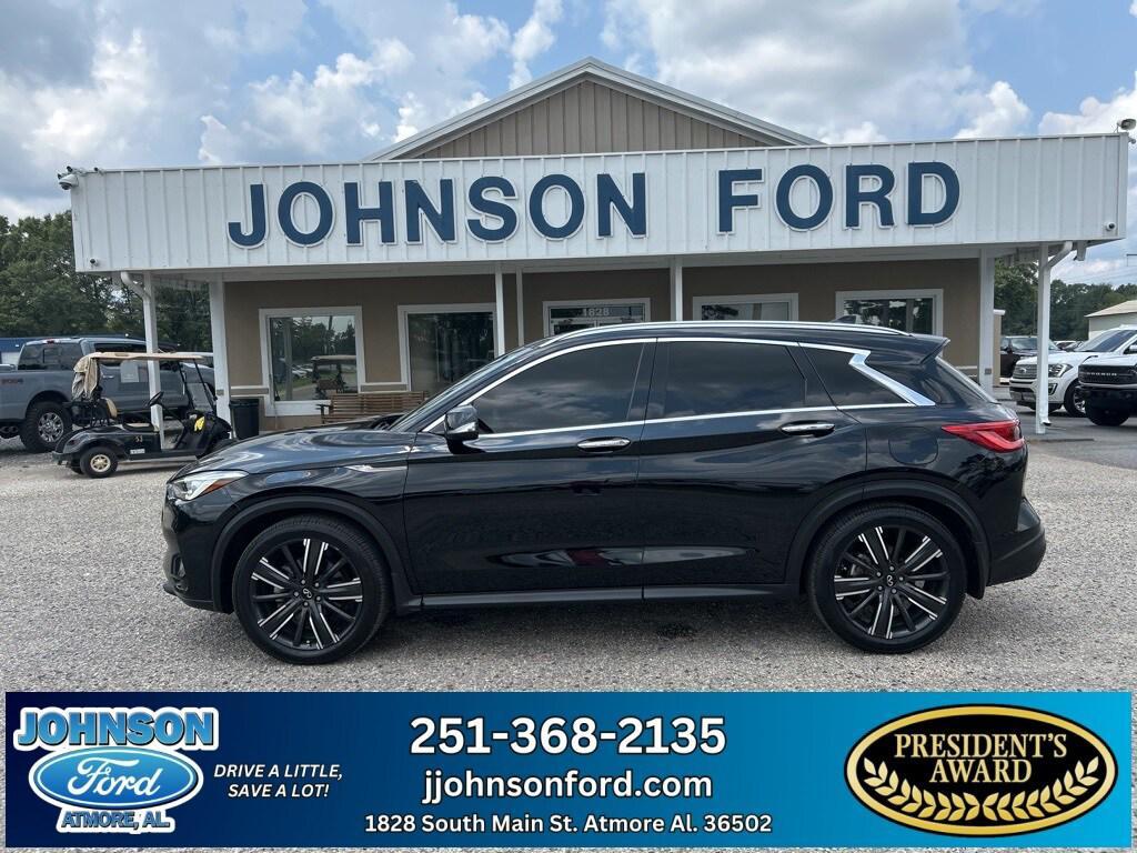 used 2021 INFINITI QX50 car, priced at $24,897