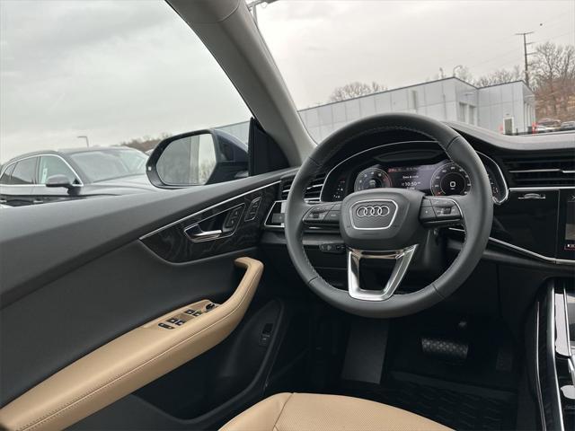 new 2025 Audi Q8 car, priced at $85,245