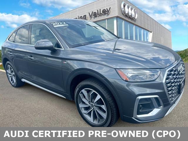 used 2022 Audi Q5 car, priced at $36,226