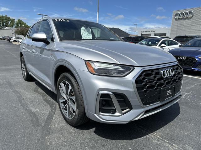 used 2022 Audi Q5 car, priced at $32,498