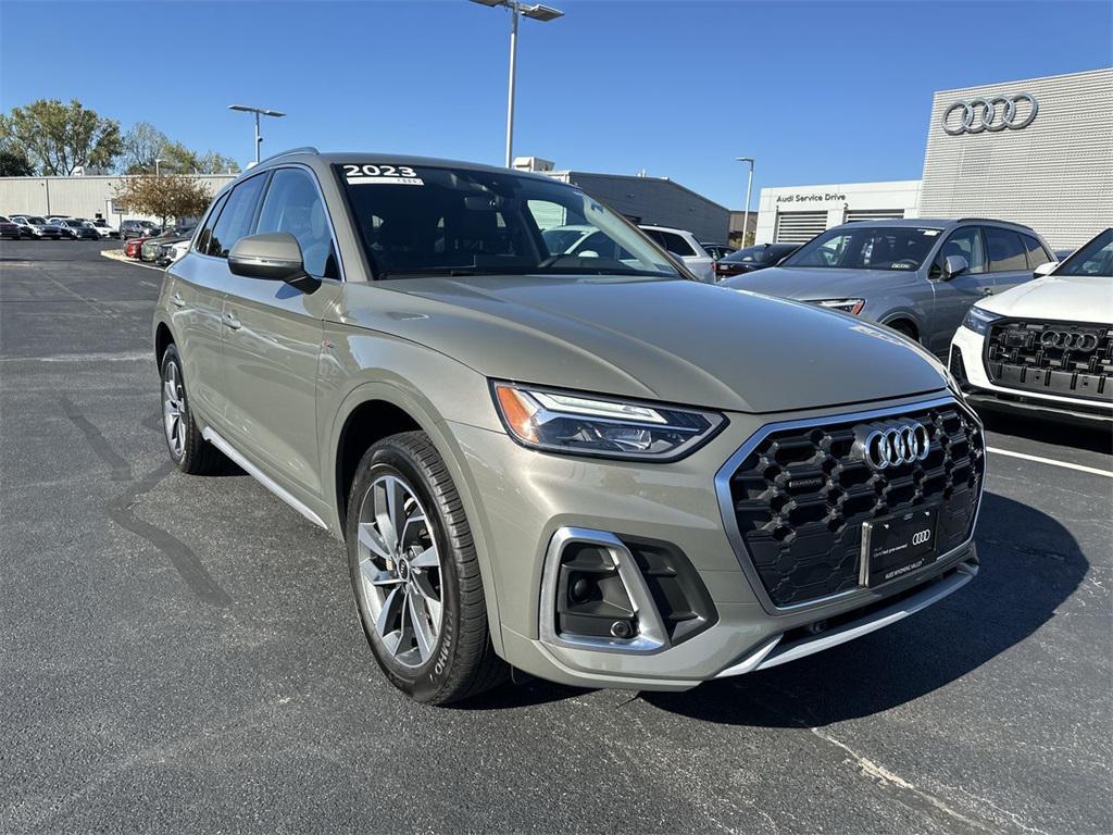 used 2023 Audi Q5 car, priced at $37,998