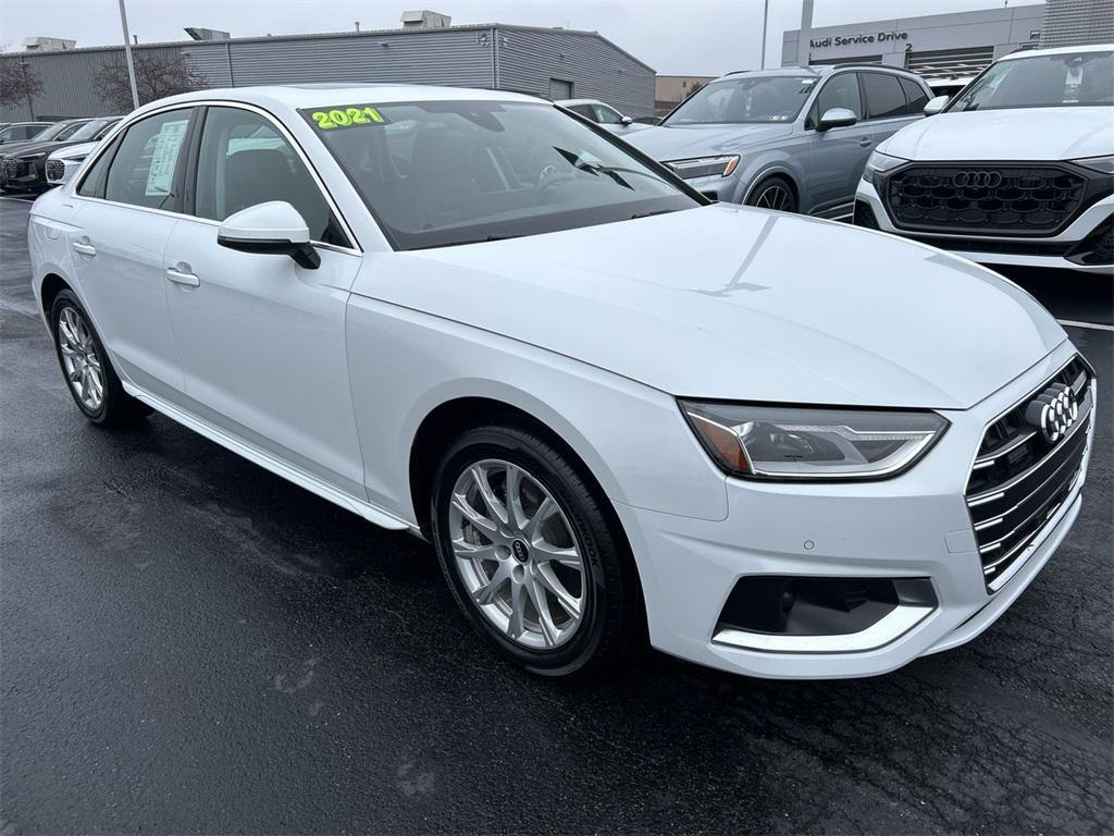 used 2021 Audi A4 car, priced at $19,752