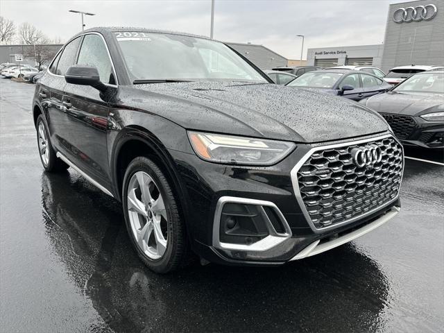 used 2021 Audi Q5 car, priced at $30,437