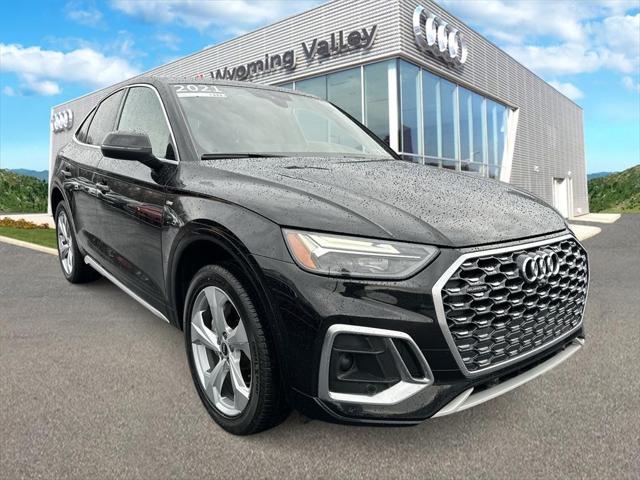 used 2021 Audi Q5 car, priced at $30,437