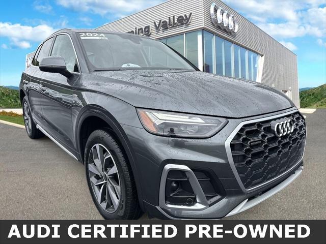 used 2024 Audi Q5 car, priced at $44,906