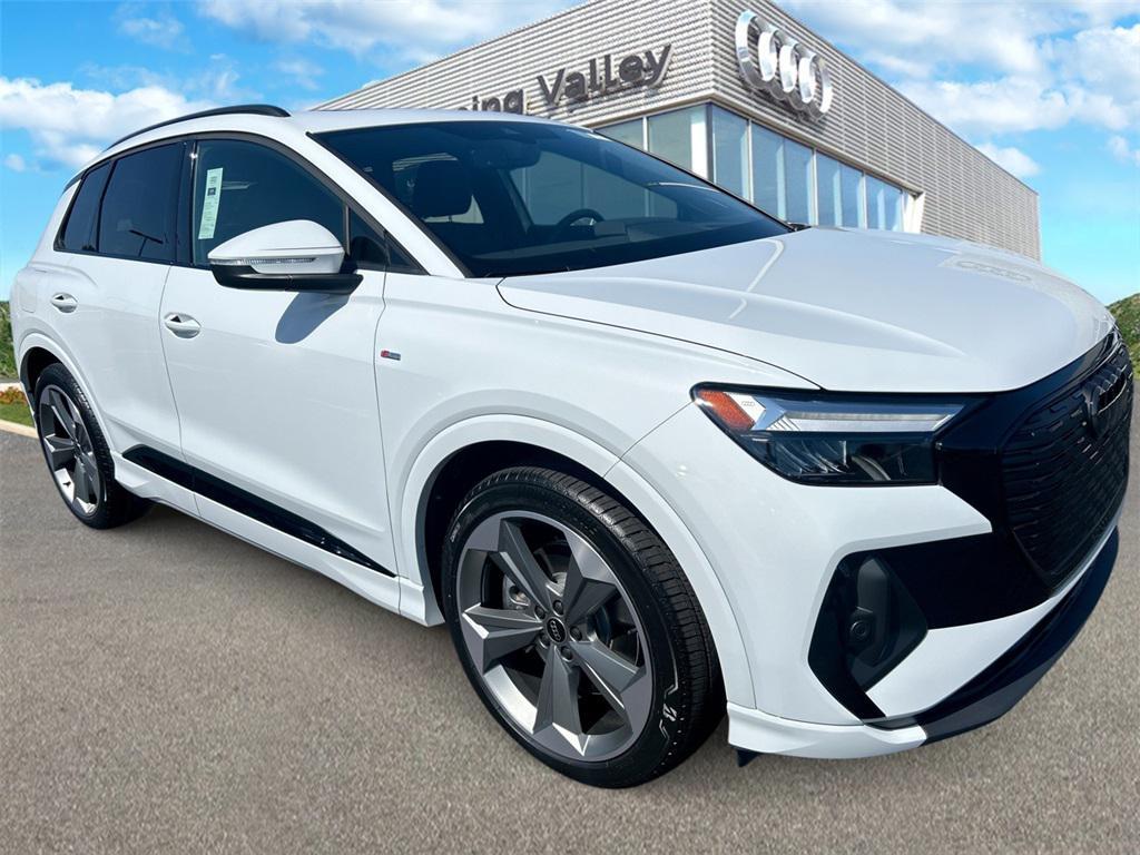 new 2025 Audi Q4 e-tron car, priced at $64,895