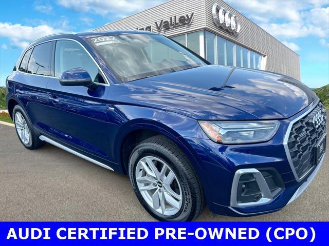 used 2022 Audi Q5 car, priced at $31,425