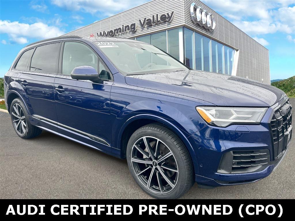 used 2022 Audi Q7 car, priced at $43,325