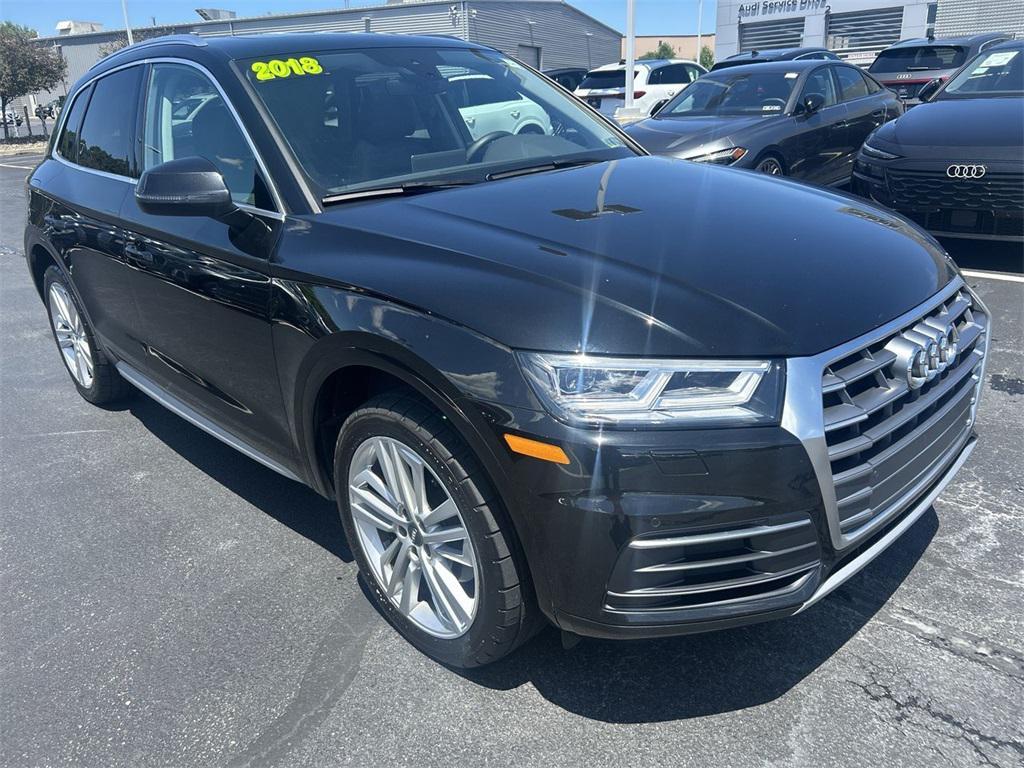 used 2018 Audi Q5 car, priced at $17,000