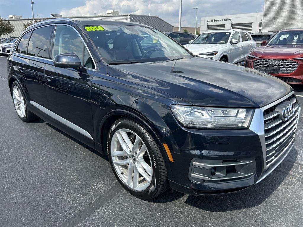 used 2018 Audi Q7 car, priced at $21,989