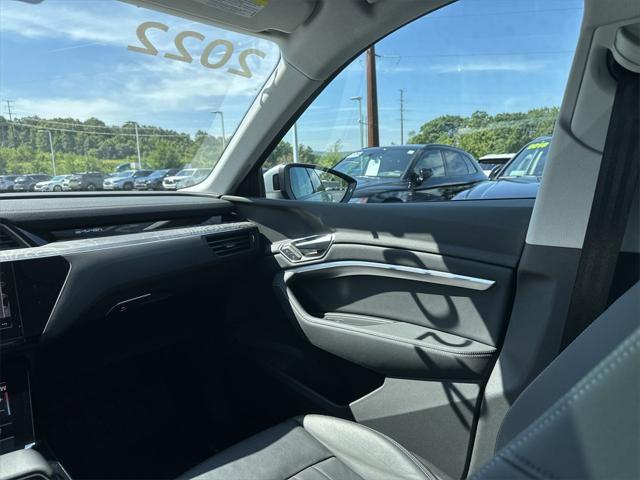 used 2022 Audi e-tron car, priced at $29,700