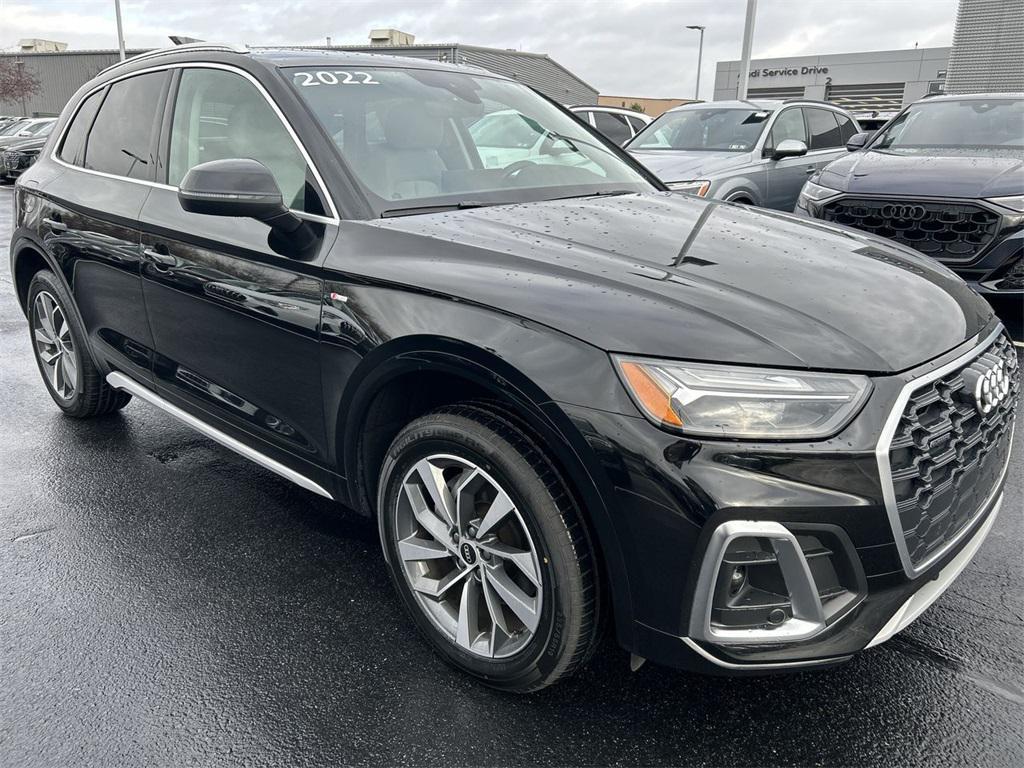 used 2022 Audi Q5 car, priced at $23,717