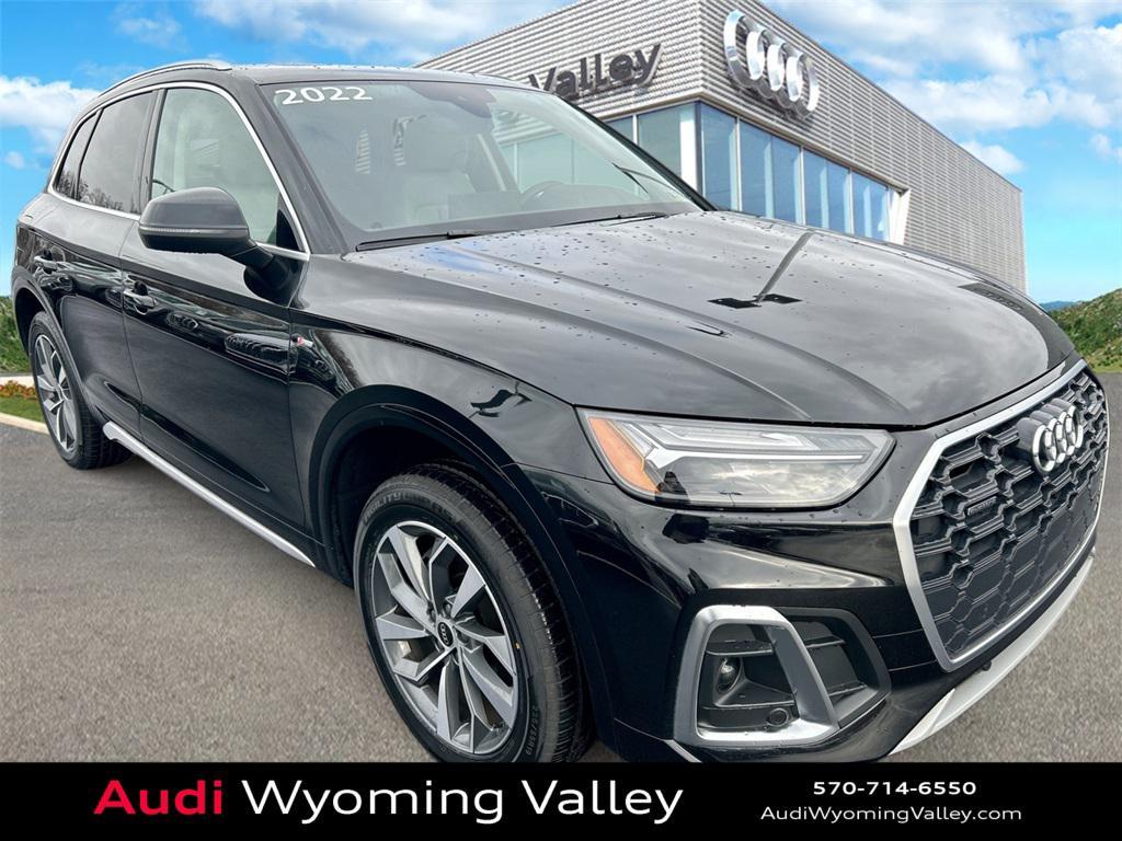 used 2022 Audi Q5 car, priced at $23,717