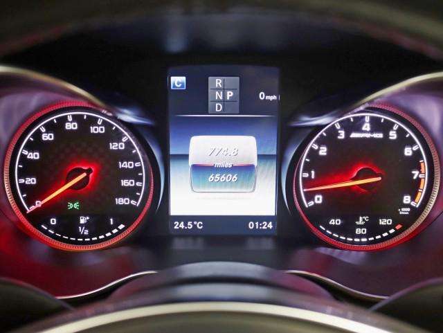 used 2018 Mercedes-Benz AMG C 43 car, priced at $30,991