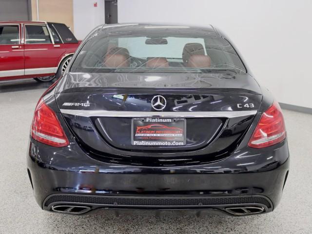used 2018 Mercedes-Benz AMG C 43 car, priced at $30,991