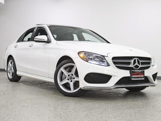 used 2018 Mercedes-Benz C-Class car, priced at $19,991