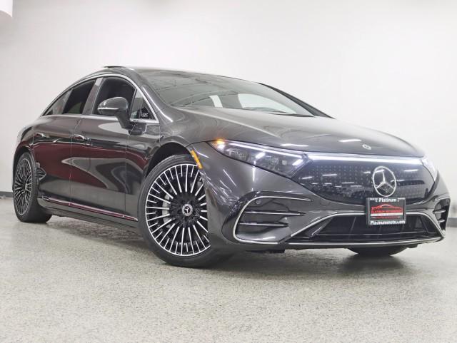 used 2022 Mercedes-Benz EQS 580 car, priced at $43,991