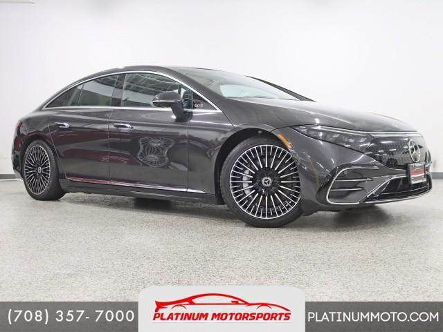 used 2022 Mercedes-Benz EQS 580 car, priced at $43,991