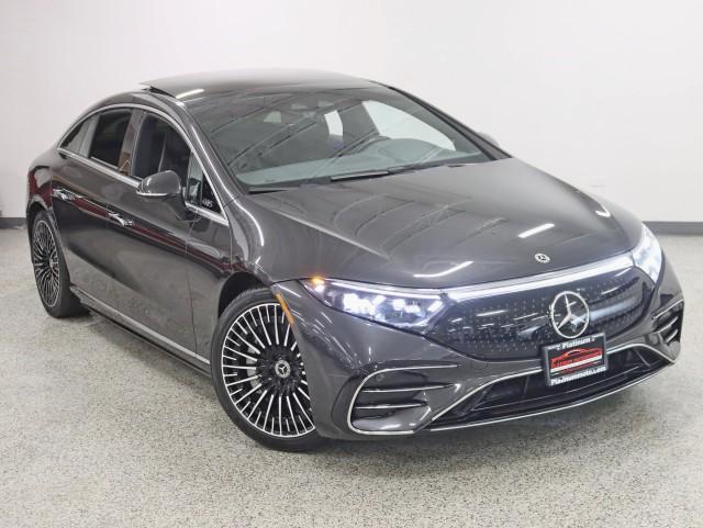 used 2022 Mercedes-Benz EQS 580 car, priced at $43,991