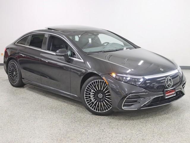 used 2022 Mercedes-Benz EQS 580 car, priced at $43,991