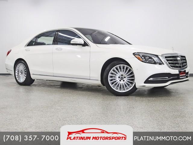 used 2018 Mercedes-Benz S-Class car, priced at $30,991
