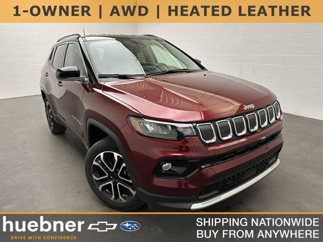 used 2022 Jeep Compass car, priced at $20,800